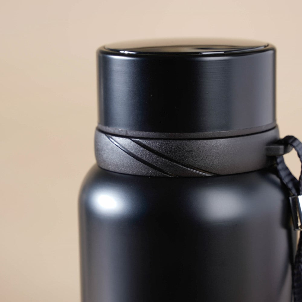 Steel Flask Black 800 ml Nestasia