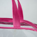 Travel Bag & Pouch Set Of 4 Pink Nestasia