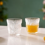 Crystal Drinking Glass Set of 2 Nestasia
