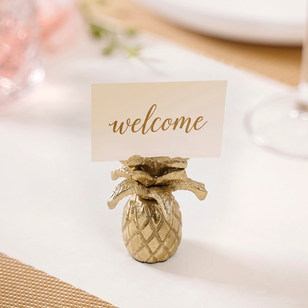 Tropical Pineapple Place Card Holder Nestasia