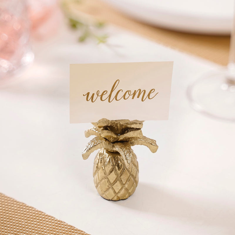 Tropical Pineapple Place Card Holder Nestasia