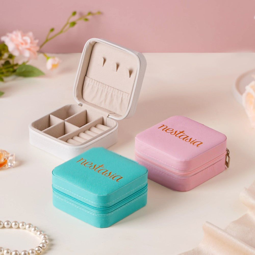Mini Jewellery Storage Box Sea Green Nestasia