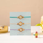 Organic Rakhi Gift Set Of 3 Nestasia