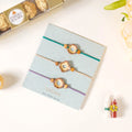 Organic Rakhi Gift Set Of 3 Nestasia
