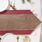Jute Tassel Table Runner 72 Inch Nestasia