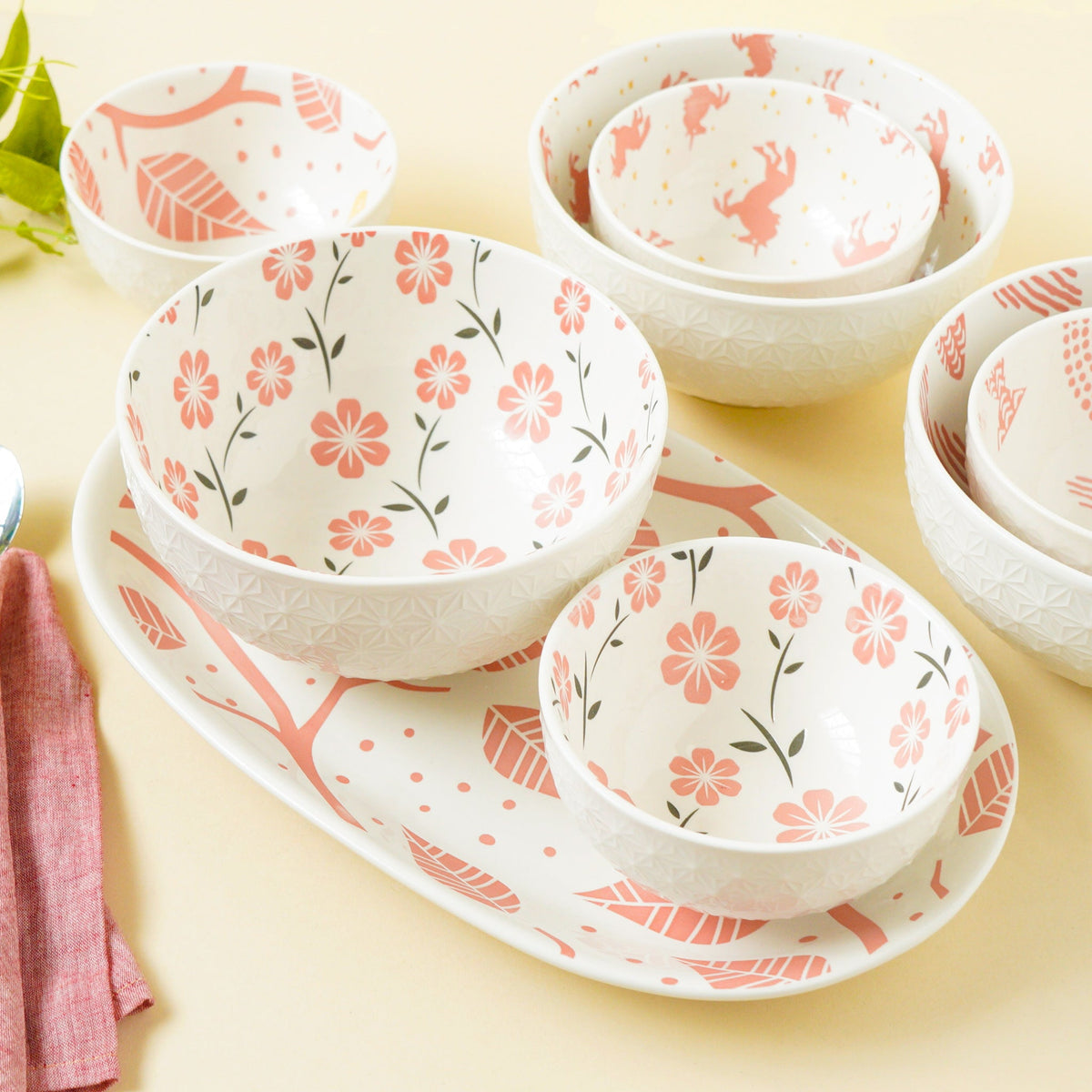Natura Bowls Pink Nestasia