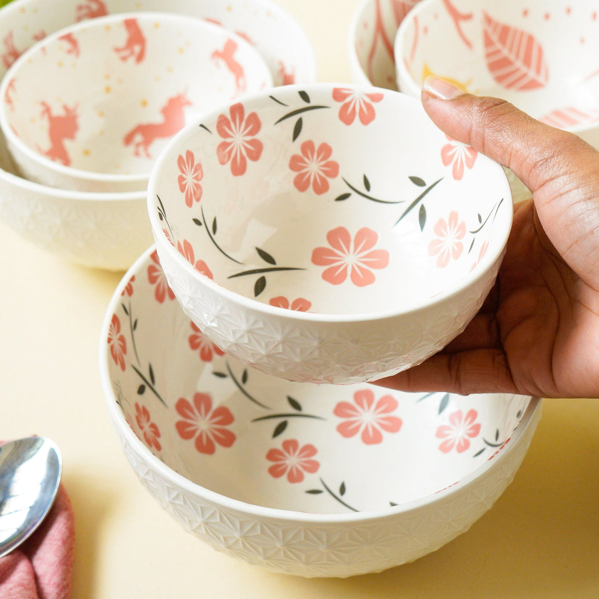 Natura Bowls Pink Nestasia