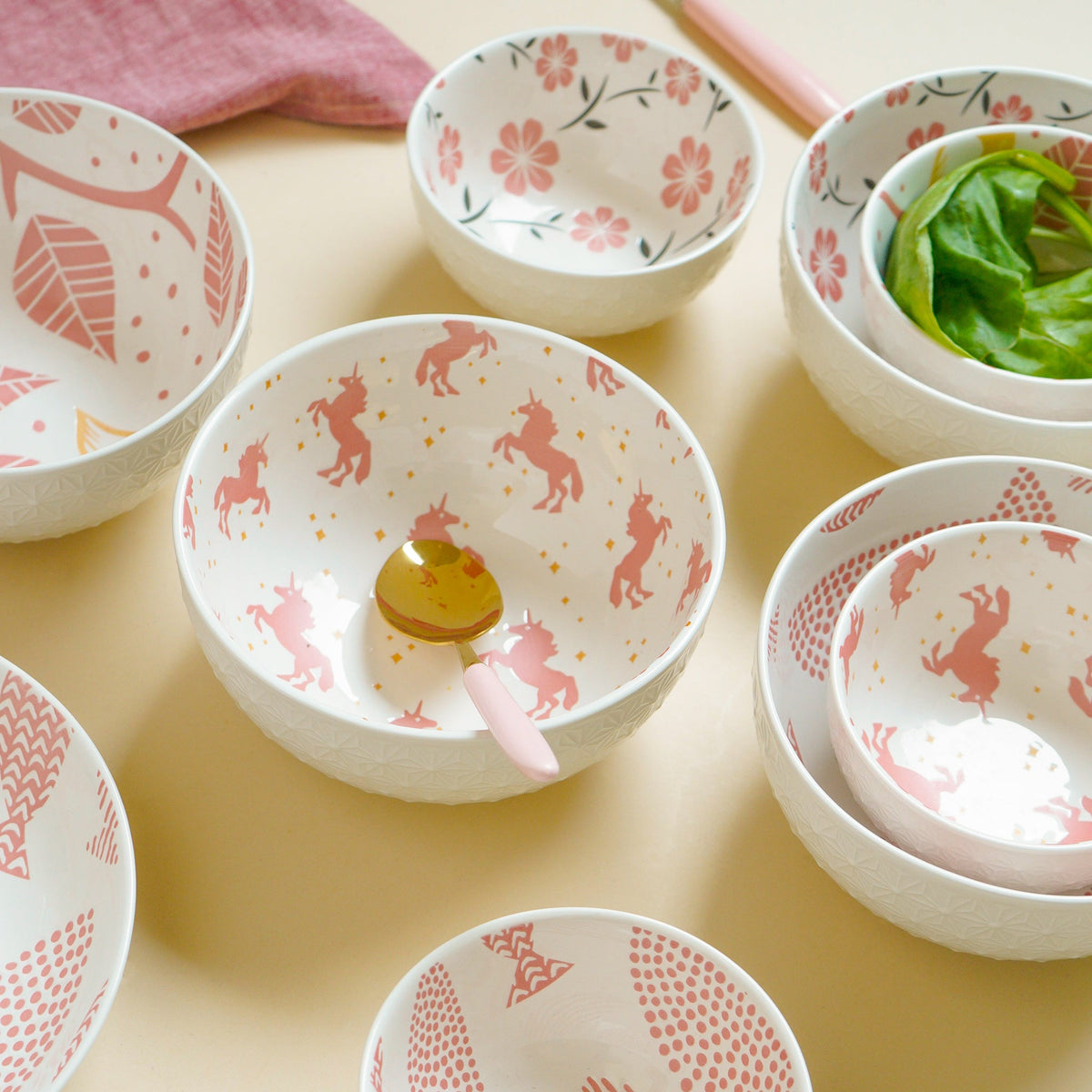 Natura Bowls Pink Nestasia