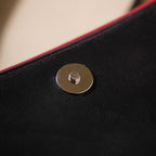 Heart Sling Bag Black And Red Nestasia