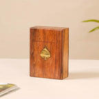 Wooden Playing Card Box Nestasia