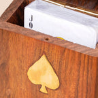 Wooden Playing Card Box Nestasia