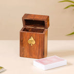 Wooden Playing Card Box Nestasia
