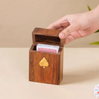 Wooden Playing Card Box Nestasia