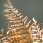Artificial Fern Leaf Stem Gold Set Of 4 Nestasia