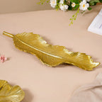 Metal Platter Gold 19 Inch Nestasia
