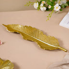 Metal Platter Gold 19 Inch Nestasia