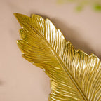 Metal Platter Gold 19 Inch Nestasia
