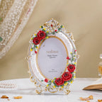 Rose Regent Oval Photo Frame 10 x 7 Inch Nestasia