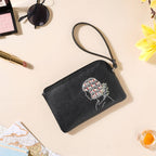 Beautiful Mind Wristlet Black Nestasia