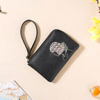 Beautiful Mind Wristlet Black Nestasia