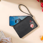 Rose Coffee Mug Coin Pouch Black Nestasia