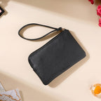 Rose Coffee Mug Coin Pouch Black Nestasia