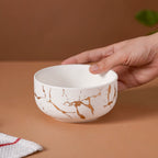 White Marble Bowl 400 ml Nestasia