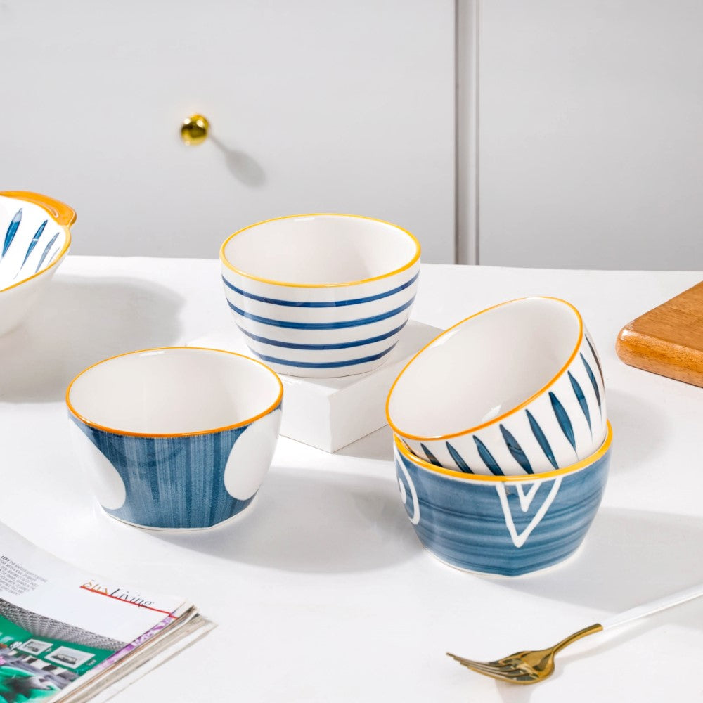 Capri Side Bowl Set of 4 Nestasia