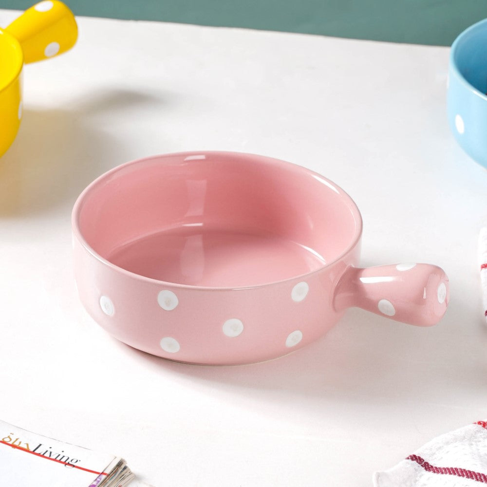 Dots Bowl With Handle Nestasia