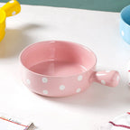 Dots Bowl With Handle Nestasia