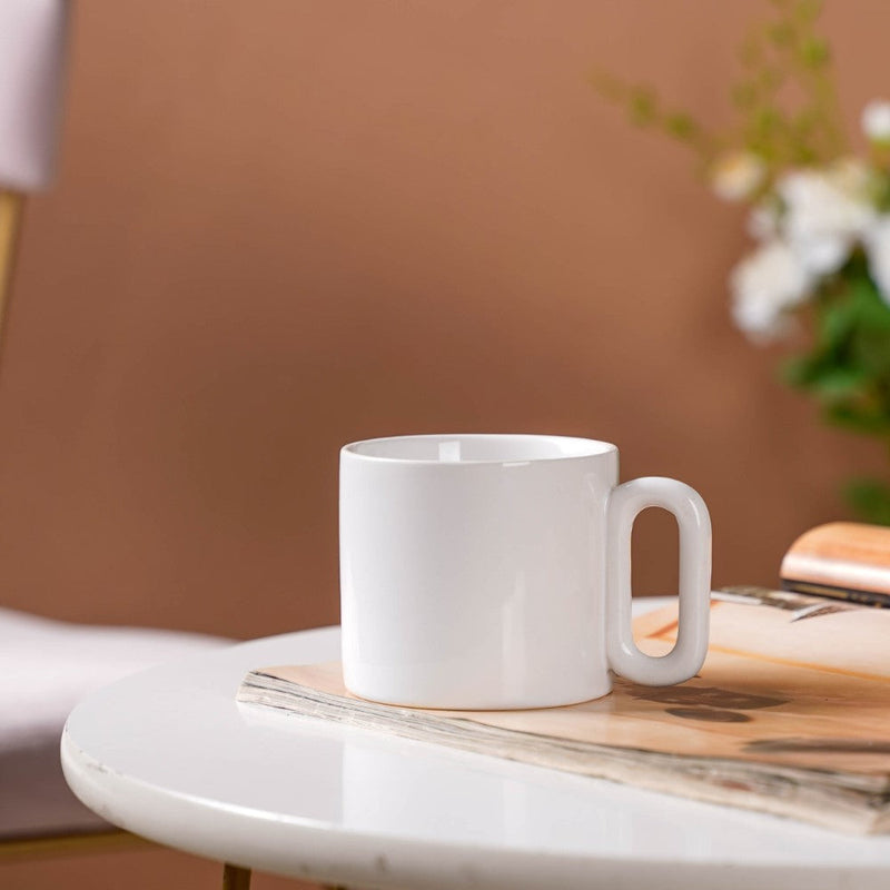 Ceramic Mug White 220ml Nestasia