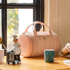 Travel Duffel Bag Pink Small 14x7 Inch Nestasia