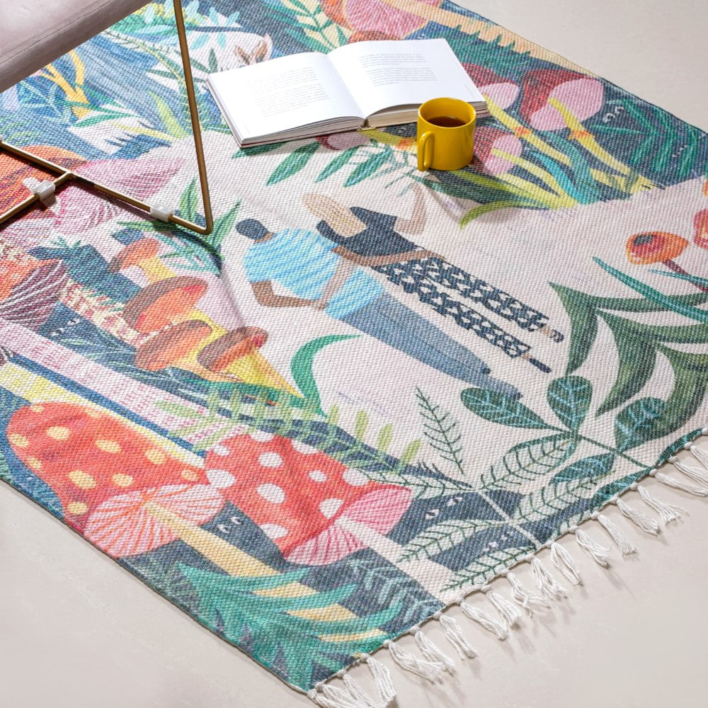 Enchanted Forest Floor Rug Nestasia