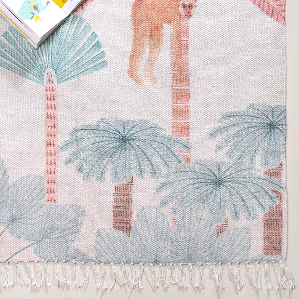 Tropical Paradise Living Room Carpet Nestasia