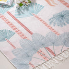Tropical Paradise Living Room Carpet Nestasia