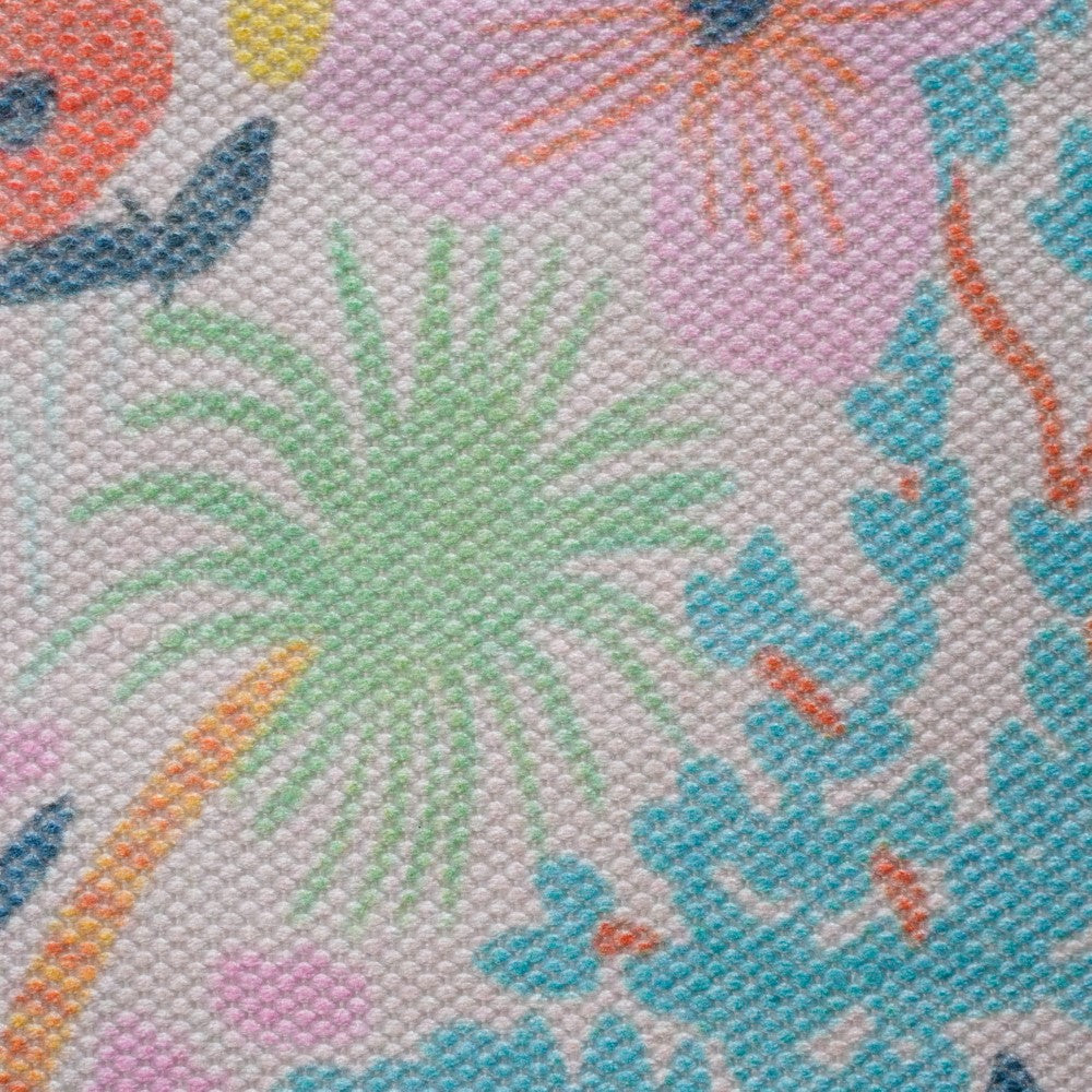 Floral Bliss Area Rug Carpet Nestasia
