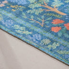 Tree Grove Floor Carpet Blue Nestasia