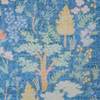 Tree Grove Floor Carpet Blue Nestasia