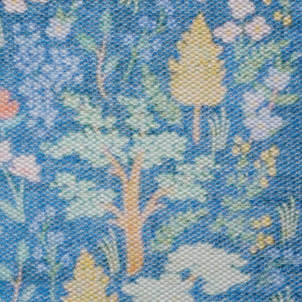 Tree Grove Floor Carpet Blue Nestasia