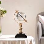 Luminous Crystal Ball Showpiece With Stand Nestasia