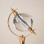 Luminous Crystal Ball Showpiece With Stand Nestasia