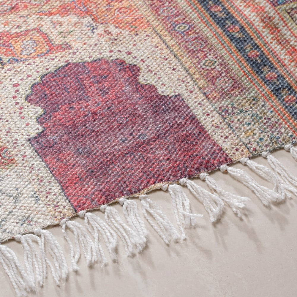 Vintage Window Area Rug For Living Room Nestasia
