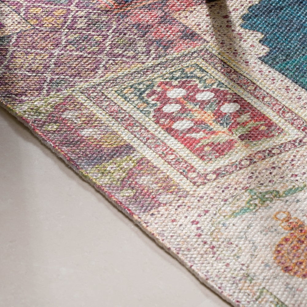 Vintage Window Area Rug For Living Room Nestasia