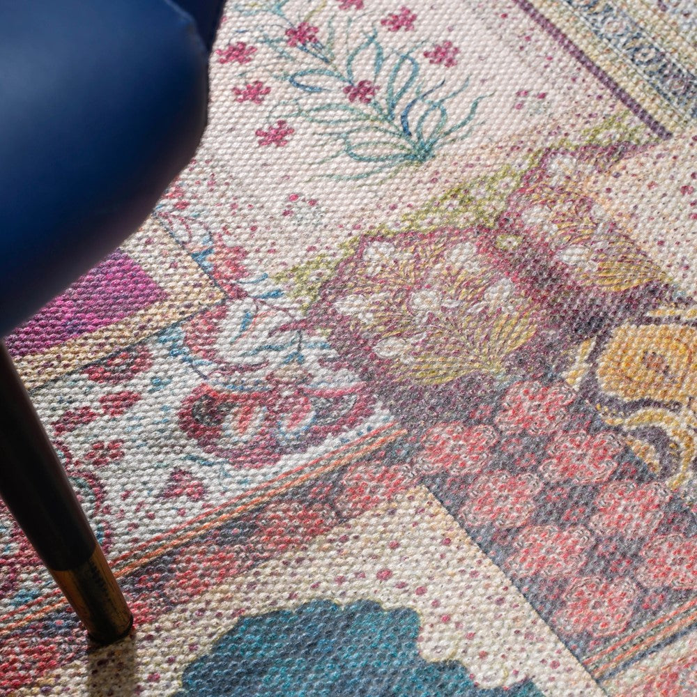 Vintage Window Area Rug For Living Room Nestasia