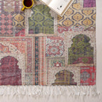 Vintage Window Area Rug For Living Room Nestasia