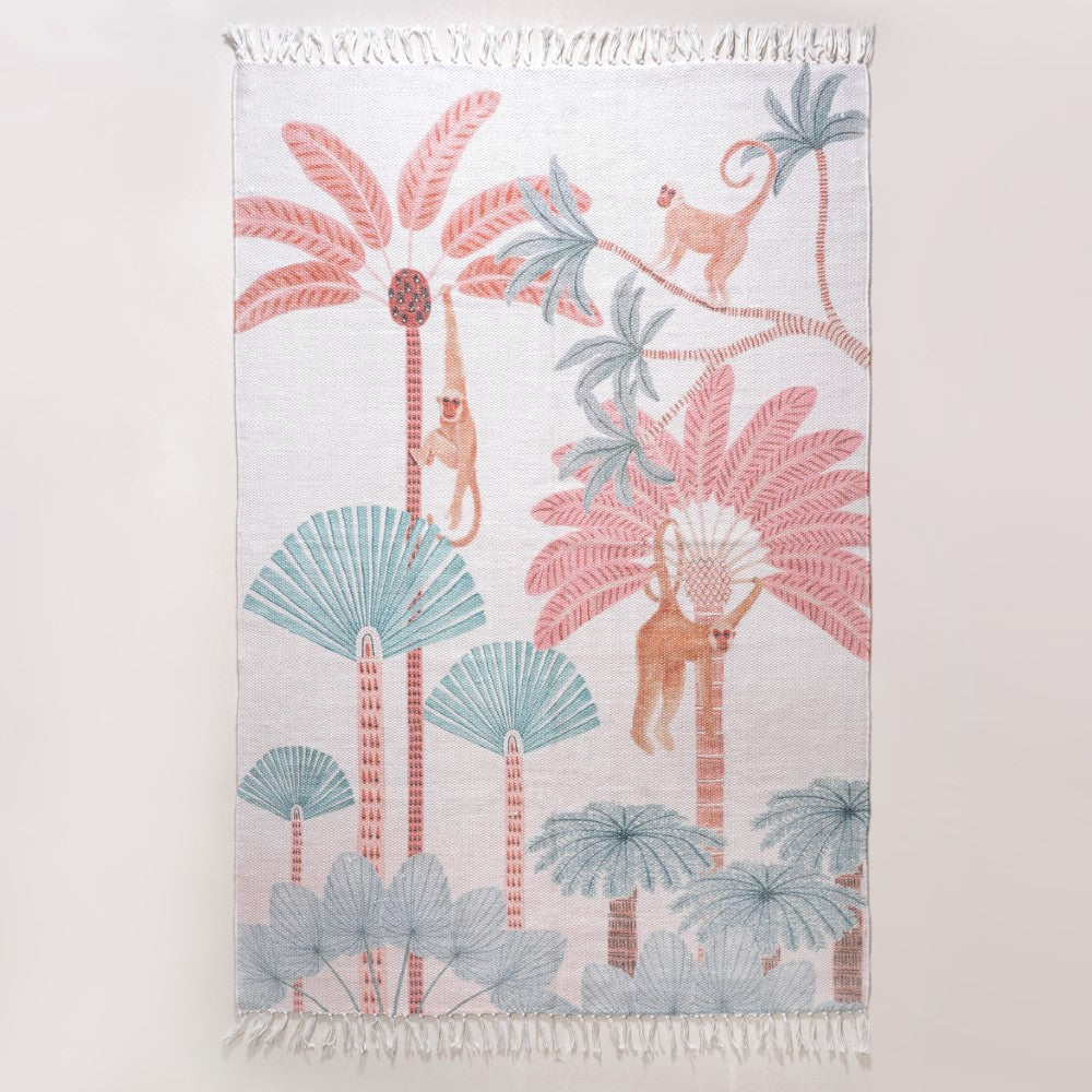 Tropical Paradise Living Room Carpet Nestasia
