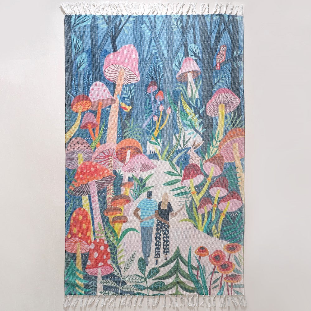 Enchanted Forest Floor Rug Nestasia