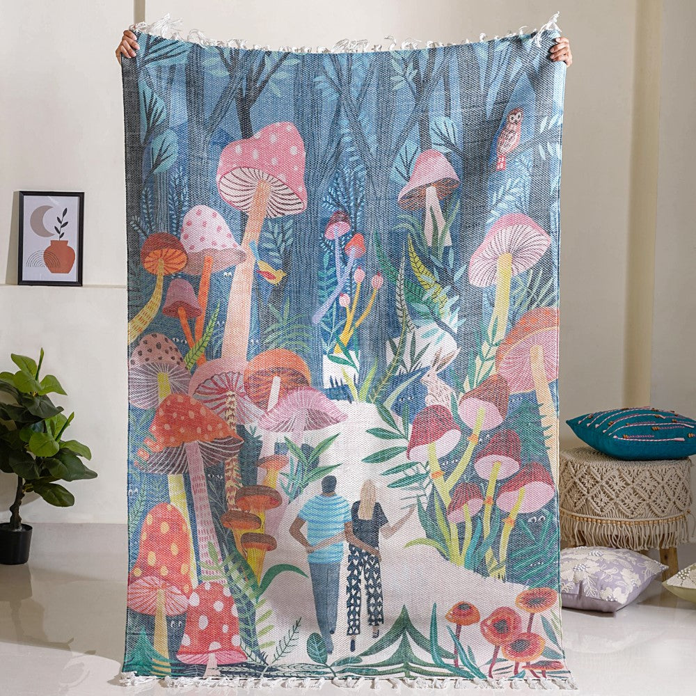 Enchanted Forest Floor Rug Nestasia