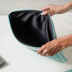 Designer Waterproof Laptop Sleeve Seagreen Nestasia