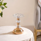 Crystal Luxury Candle Stand Set Of 2 Nestasia